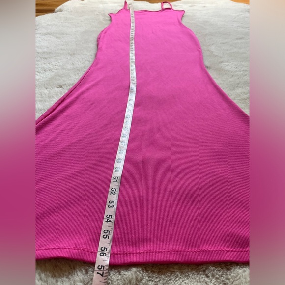 Reoria | Pink Soft Lounge Spaghetti Strap Maxi Dress | L - Picture 12 of 12